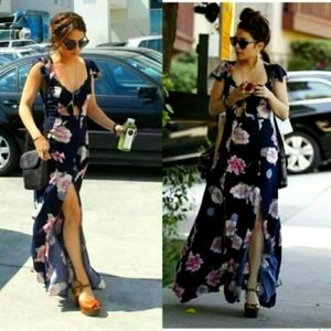 Reformation for UO Floral and Fauna Dress